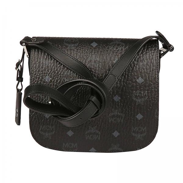 Mcm Outlet Crossbody bags women Black Crossbody Bags Mcm MWS8APA03