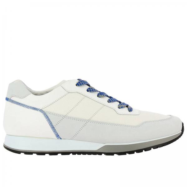 Sneakers 321 in pelle liscia e martellata con H stitching