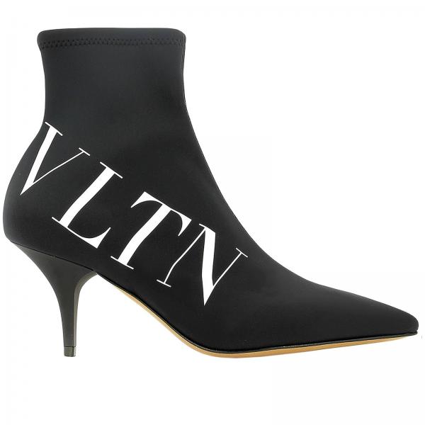 VALENTINO GARAVANI: Shoes women | Heeled Booties Valentino Garavani ...