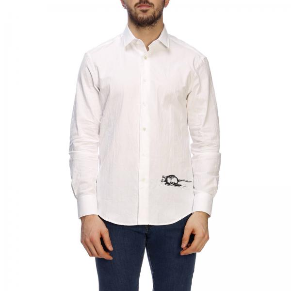 Jw Anderson Outlet: Shirt men - White | Shirt Jw Anderson SH02419C182 ...