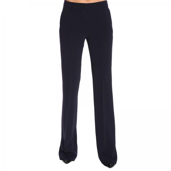 Max Mara Outlet: Pants women - Blue | Pants Max Mara 61311197600 GIGLIO.COM