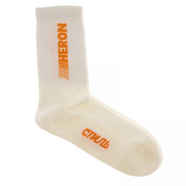 Heron Preston Outlet: socks for man - White | Heron Preston socks ...