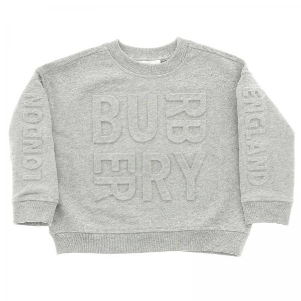 Burberry Outlet: Sweater kids - Grey | Sweater Burberry 8006314 GIGLIO.COM