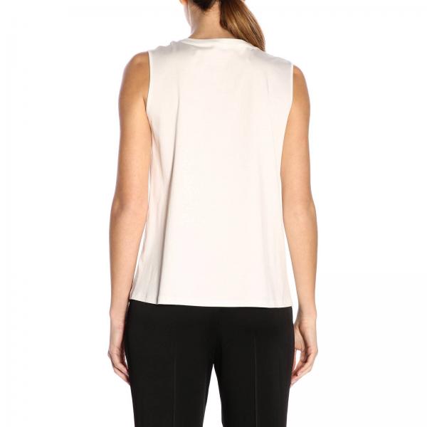 In Maniche Top Pizzo Twin set Inserto Senza Con H2EYWD9I