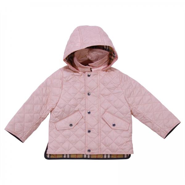 BURBERRY INFANT coat for girls Pink Burberry Infant coat 8003472