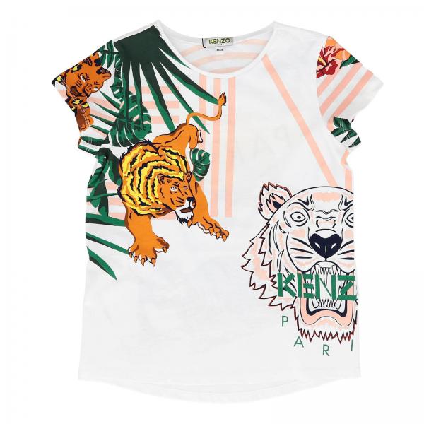 T-Shirt Kenzo Junior Kids | T-Shirt Kids Kenzo Junior KN10078 Giglio EN