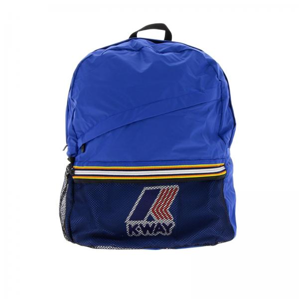 K-Way Outlet: - Blue | Backpack K-Way K006X60 GIGLIO.COM