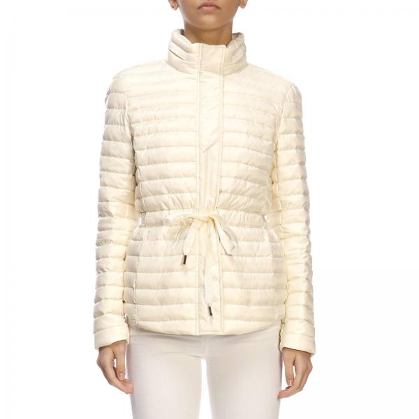 Michael Kors Outlet: jacket for women - Ivory | Michael Kors jacket ...