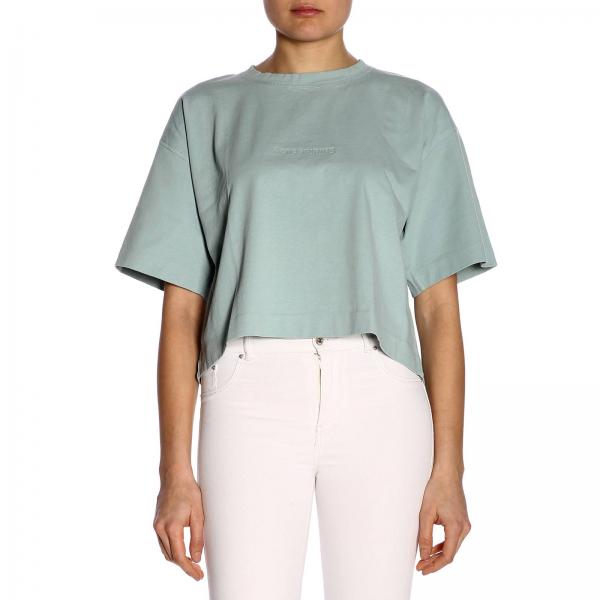 acne studios embroidered tulle shirt