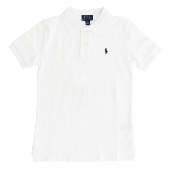 Polo Ralph Lauren Toddler Outlet: T-shirt kids - White | T-Shirt Polo ...
