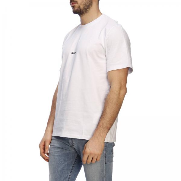 Stampa Shiro A Con Msgm E shirt Maxi Corte Mini T Posteriore Maniche 8wPOnk0
