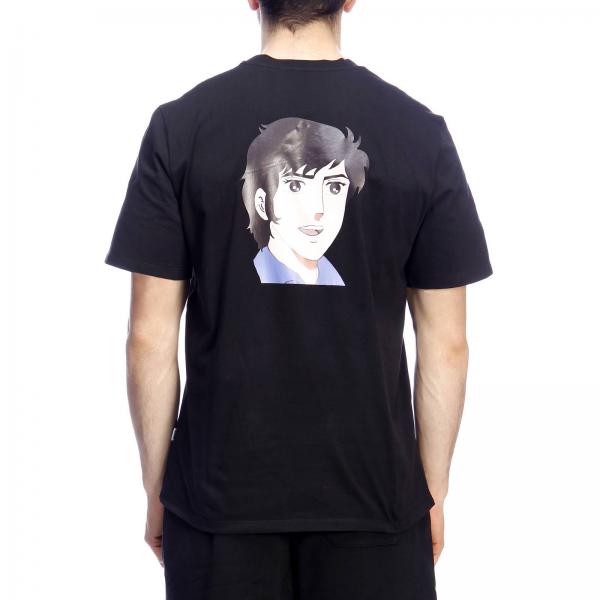 Stampa Shiro A Con Msgm E shirt Maxi Corte Mini T Posteriore Maniche 8wPOnk0