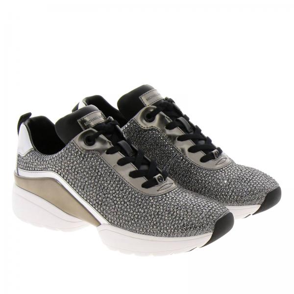 michael kors black patent leather sneakers