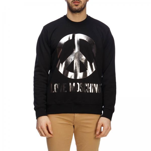 mens love moschino hoodie