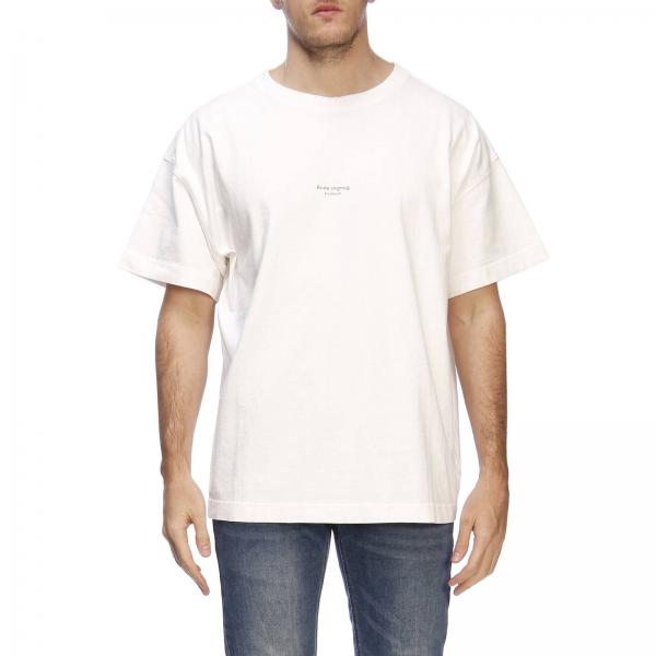 Acne Studios Outlet: T-shirt men - White | T-Shirt Acne Studios BL0006 ...