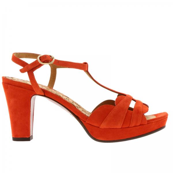 Chie Mihara Outlet: Shoes women - Orange | Heeled Sandals Chie Mihara ...