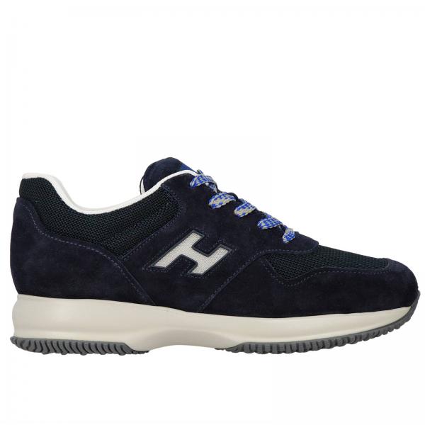Hogan Outlet: Shoes men - Blue | Sneakers Hogan HXM00N0Y720 HJK GIGLIO.COM