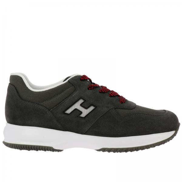 Hogan Outlet: sneakers for man - Grey | Hogan sneakers HXM00N0Y720 HJK ...