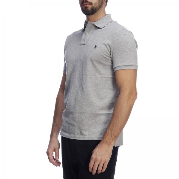 Polo Ralph Lauren Outlet: t-shirt for man - Grey | Polo Ralph Lauren t ...