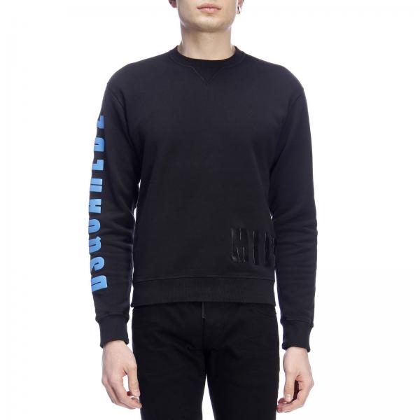 Dsquared2 Outlet: Sweatshirt men - Black | Sweatshirt Dsquared2 ...