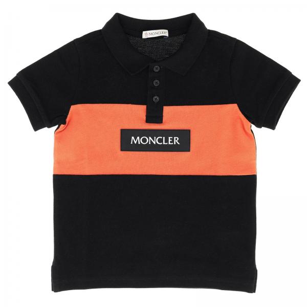 Moncler Outlet: T-shirt kids - Black | T-Shirt Moncler 83117 8496W ...