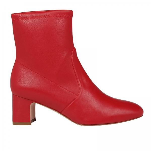 Stuart Weitzman Outlet: Boots women - Red | Boots Stuart Weitzman ...