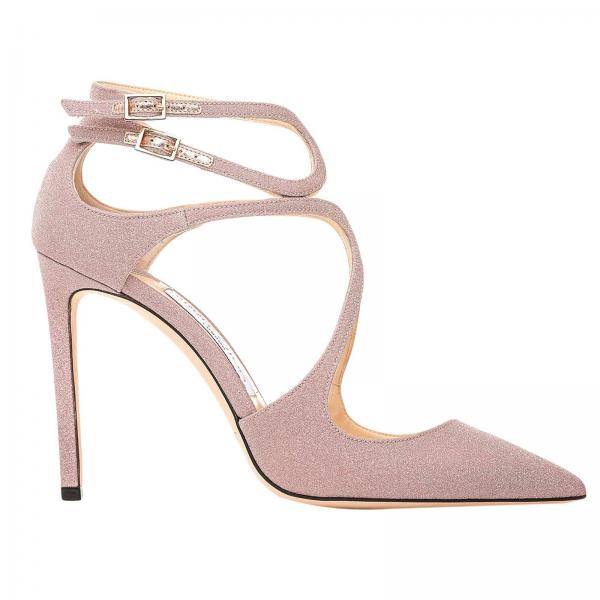 Jimmy Choo Outlet: high heel shoes for women - Pink | Jimmy Choo high ...