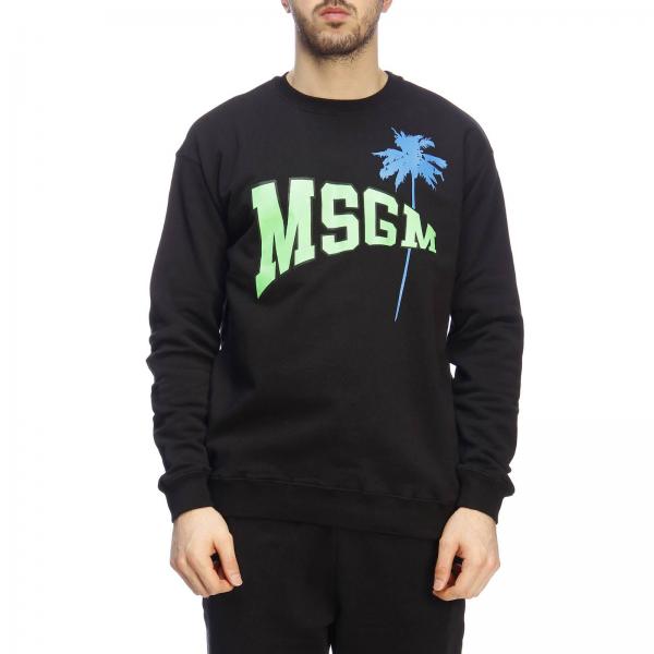 msgm black sweatshirt