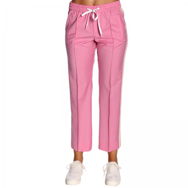 MIU MIU: Pants women - Pink | Pants Miu Miu MP1243 D39 GIGLIO.COM