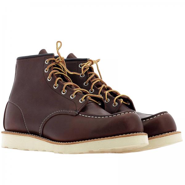 Red Wing Outlet: boots for man - Brown | Red Wing boots 08138 online on ...