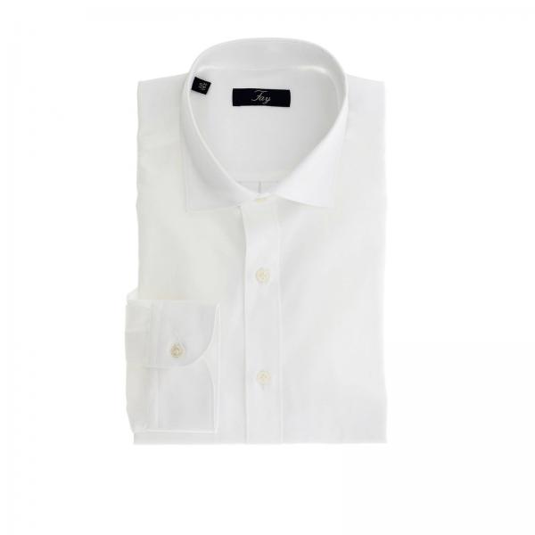 Fay Outlet: Shirt men | Shirt Fay Men White | Shirt Fay NCMA1382510 PMV ...