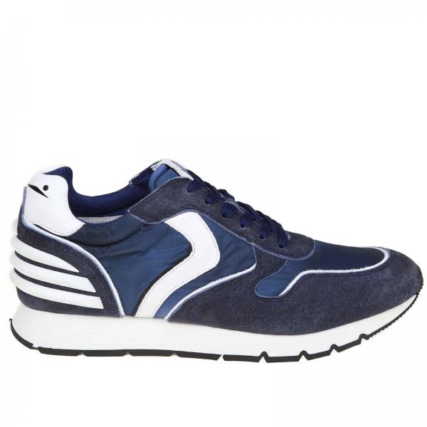 Voile Blanche Outlet: Sneakers men - Blue | Sneakers Voile Blanche ...