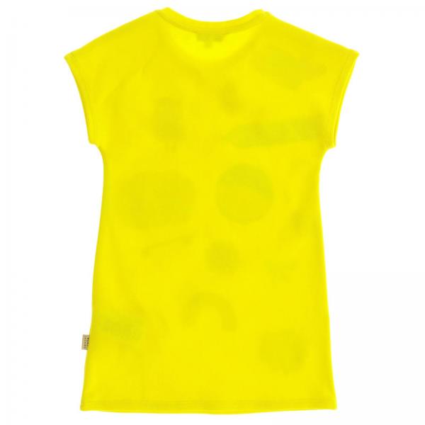 Little Marc Jacobs Outlet dress for girls Yellow Little Marc