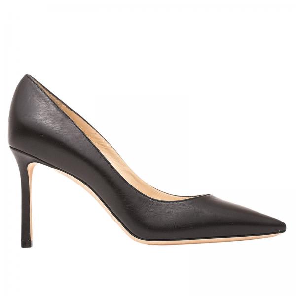 Jimmy Choo Outlet: court shoes for women - Black | Jimmy Choo court ...