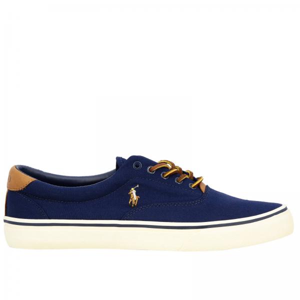 ralph lauren thorton canvas trainers