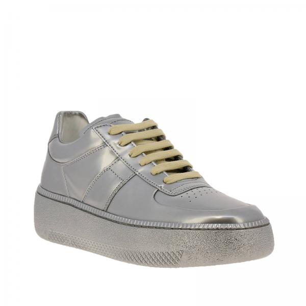 silver margiela sneakers