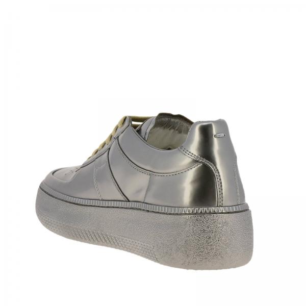 silver margiela sneakers