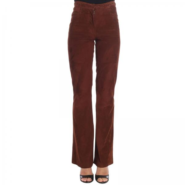Alberta Ferretti Outlet: Pants women - Brown | Pants Alberta Ferretti ...