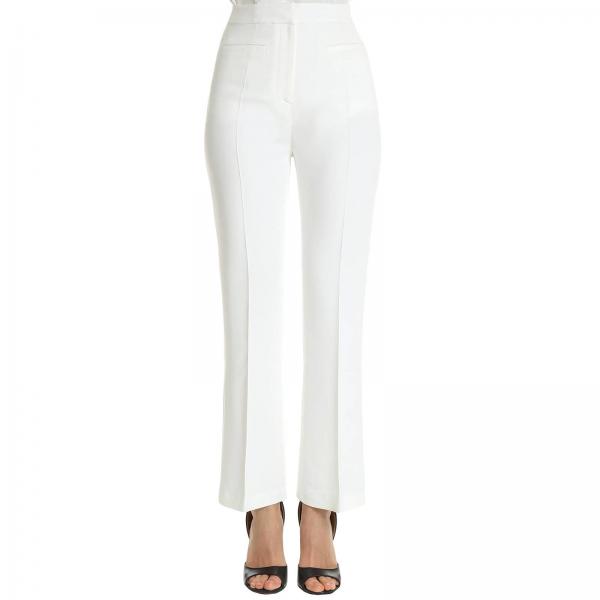 Alberta Ferretti Outlet: Pants women - White | Pants Alberta Ferretti ...