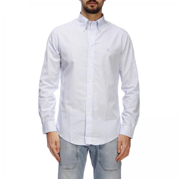 Brooks Brothers Outlet: Shirt men - Blue | Shirt Brooks Brothers ...