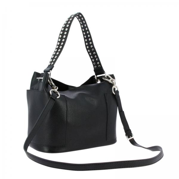 steve madden bundle up black leather