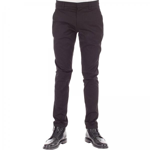 Dondup Outlet: Pants men - Black | Pants Dondup UP235 GS033 GIGLIO.COM