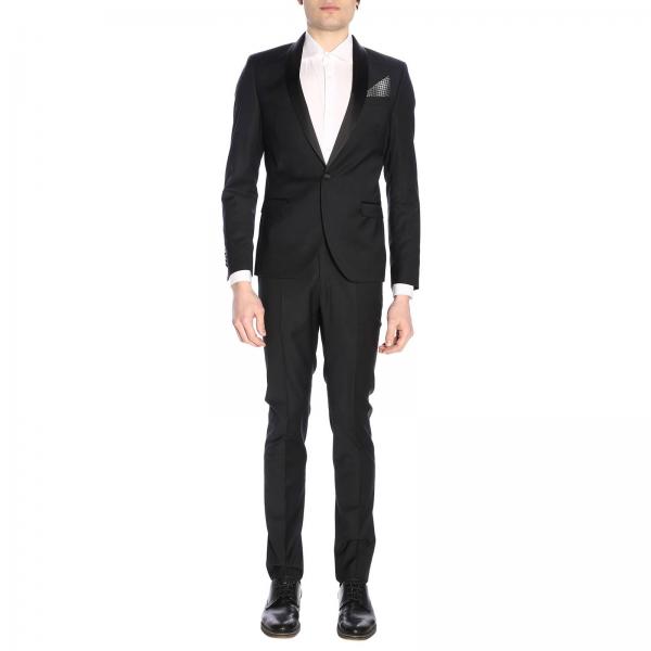 Manuel Ritz Outlet: Suit men | Suit Manuel Ritz Men Black | Suit Manuel ...