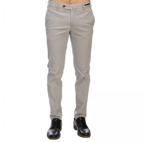 Pt Outlet: pants for man - Grey | Pt pants KL01Z00MA2 TU64 online on ...