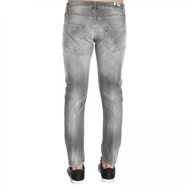 Dondup Outlet: jeans for man - Grey | Dondup jeans UP168 DS0225 online ...