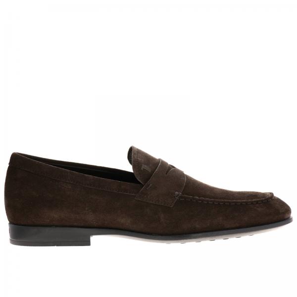 TOD'S: loafers for man - Dark | Tod's loafers XXM51B00010 RE0 online on ...