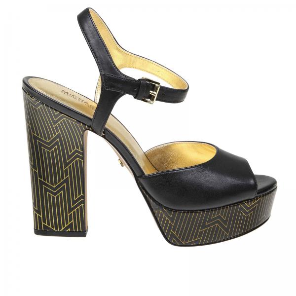 michael kors heeled sandals