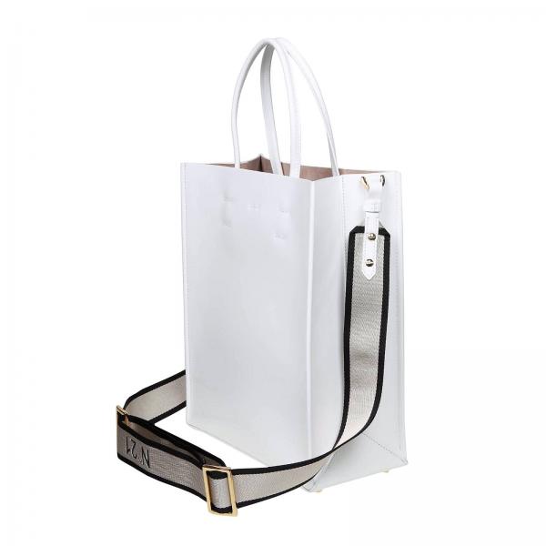 N° 21 Outlet: Tote bags women - White | Tote Bags N° 21 N05 178 NT0018 ...