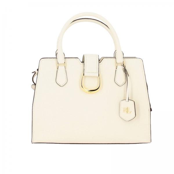 Lauren Ralph Lauren Outlet: Handbag women - Yellow Cream | Handbag ...