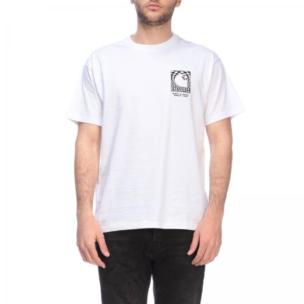 Carhartt Outlet: T-shirt man - White | Carhartt T-Shirt I02642403 ...